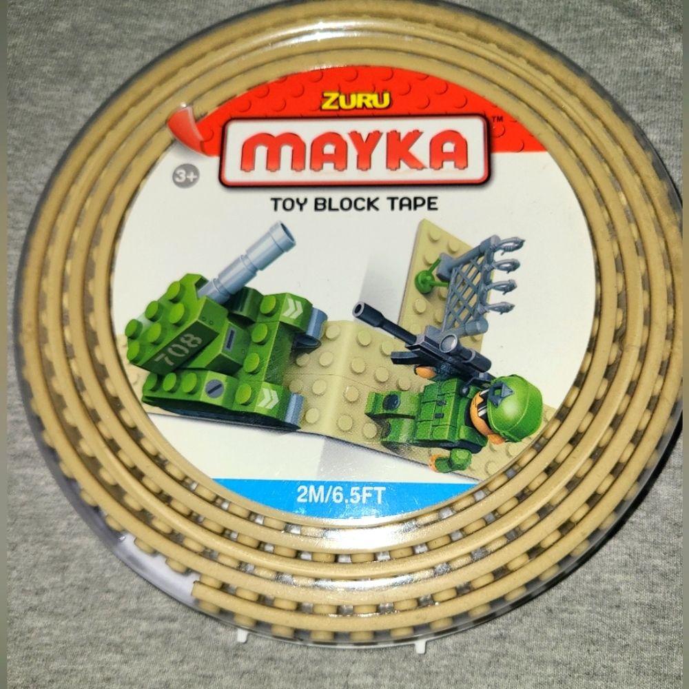 Mayka Toy Block tape tan color 2m/6.5ft